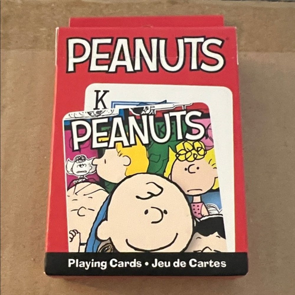 NEW Peanuts Charlie Brown Deck of Cards